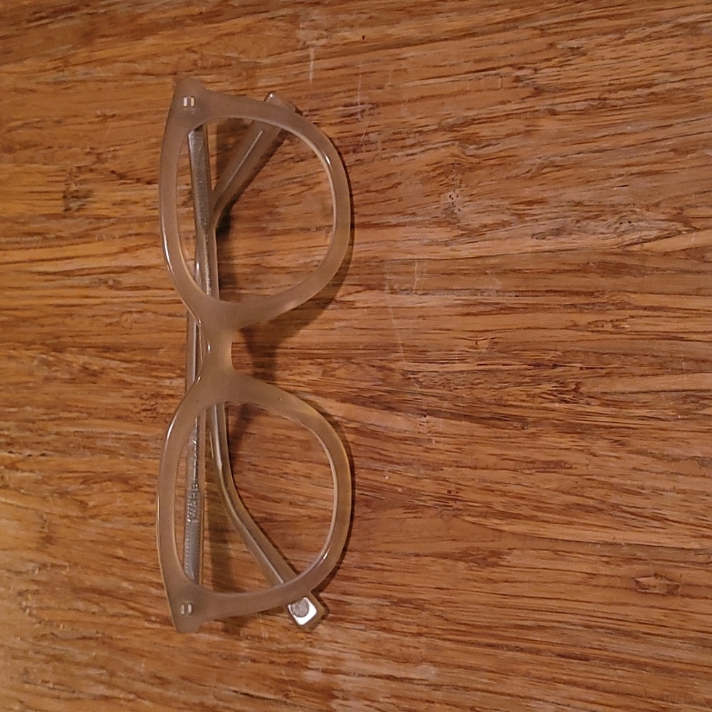 Warby Parker pink/rose laurel frames